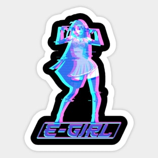 E GIRL Sticker